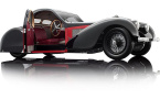 1:12 1/12 Bugatti Atalante Tip 57 SC 1937 crno crveni Bauer Exclusive