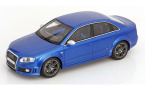 1:18 1/18 Audi B7 A4 RS4 Limousine 2007 2008 blue Otto-Mobile