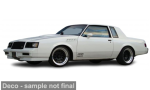 1:18 1/18 Buick Regal Grand National 1987 white Maisto
