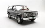 1:18 1/18 Chevrolet Blazer K5 4X4 1973 1978 sivo crni Cult-Scale Models
