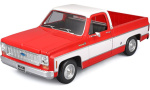 1:18 1/18 Chevrolet C10 Cheyenne Super Pick-Up 1974 1975 red white Maisto