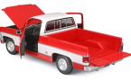 1:18 1/18 Chevrolet C10 Cheyenne Super Pick-Up 1974 1975 red white Maisto