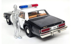 1:18 1/18 Chevrolet Caprice Gradska Policija 1987 skelet T-1000 film Terminator 2 Sudnji Dan Arnold Schwarzenegger 1991 Greenlight
