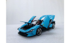 1:18 1/18 Ferrari Daytona SP3 with removable hard top 2022 2025 medium blue Bburago Signature Series