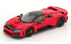 1:18 1/18 Ferrari F80 sa crnim felgama 2024 danas crveni corsa Bburago Signature Series