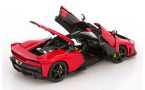1:18 1/18 Ferrari F80 sa crnim felgama 2024 danas crveni corsa Bburago Signature Series