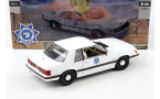 1:18 1/18 Ford Mustang SSP Arizona Odjel javne sigurnosti 1982 bijeli Greenlight