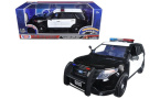 1:18 1/18 Ford Police Interceptor Utility 2015 2020 black white Motor Max
