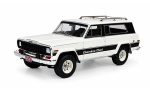 1:18 1/18 Jeep Cherokee Chief SJ 1980 1983 white black Cult-Scale Models
