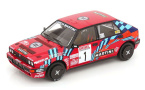 1:18 1/18 Lancia Delta HF Integrale 16V No 1 Pobjednik Reli Sanremo Biasion Siviero 1989 Martini crveni Solido