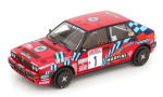 1:18 1/18 Lancia Delta HF Integrale 16V No 1 Winner Rally Sanremo Biasion Siviero 1989 Martini red Solido