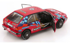1:18 1/18 Lancia Delta HF Integrale 16V No 1 Pobjednik Reli Sanremo Biasion Siviero 1989 Martini crveni Solido