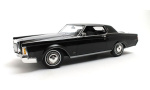 1:18 1/18 Lincoln Continental Mark V Kupe 1971 1972 crni Cult-Scale Models