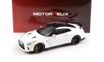 1:18 1/18 Nissan GT-R R35 Track Edition by NISMO 2022 perla white Motorhelix