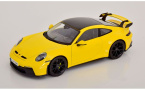 1:18 1/18 Porsche 992 911 GT3 Coupe 2022 2024 yellow Maisto