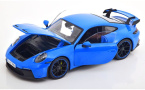 1:18 1/18 Porsche 992 911 GT3 Coupe 2022 2024 blue Maisto
