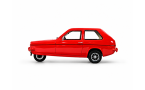 1:18 1/18 Reliant Robin 1973 1981 red Cult-Scale Models