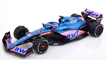 1:18 1/18 Renault Alpine BWT F1 Tim A 522 No 14 VN Monaco Fernando Alonso 2022 plavo ljubičasti Solido