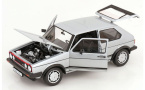1:18 1/18 Volkswagen VW Golf 1 GTI Pirelli 1983 srebreni Welly