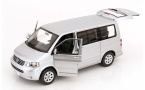 1:18 1/18 Volkswagen VW T5 Multivan 2003 2009 srebreni Norev