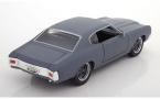 1:24 1/24 Chevrolet Chevelle 454 SS 1970 film Brzi i Žestoki 4 2009 Dom mat sivi Jada