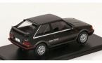 1:24 1/24 Mazda 323 BF 4WD Turbo 1989 crni tamno sivi White Box