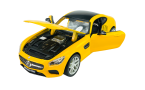 1:24 1/24 Mercedes AMG C190 GT-S 2014 2022 žuti Maisto