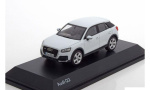 1:43 1/43 Audi Q2 2016 2020 ibis white iScale