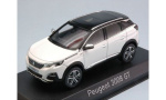 1:43 1/43 Peugeot 3008 GT 2020 2023 white Norev