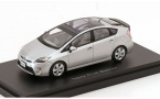 1:43 1/43 Toyota Prius Moonroof 2012 2015 silver Ebbro