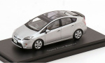 1:43 1/43 Toyota Prius Moonroof 2012 2015 srebreni Ebbro