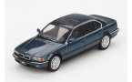 1:64 1/64 BMW E38 Series 7 750 iL 1994 2001 blue Mini GT