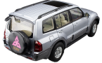 1:18 1/18 Mitsubishi V73 Pajero 3.5L V6 2006 silver grey Sun Star
