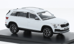 1:43 1/43 Skoda Kodiaq 2021 2024 white Abrex