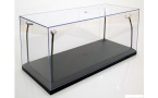 1:18 1/18 Showcase vetrina display case with 4 flexible LED lights black base Triple 9