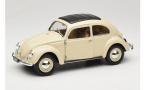1:18 1/18 Volkswagen VW Beetle panoramic roof 1950 1959 cream Welly