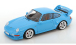 1:18 1/18 Porsche 993 911 Clubsport 1993 1998 riviera plavi Solido