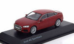1:43 1/43 Audi A5 Sportback specijalno izdanje koje je proizveo Audi 2017 2024 crveni Spark