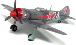 1:72 1/72 Lavochkin LA-7 9th 24 GIAP Njemački avion zrakoplov 1945 kamuflažni Solido