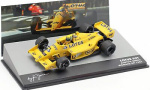 1:43 1/43 Lotus Honda 99T No 12 GP Monaco Ayrton Senna 1987 žuti Altaya