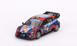1:64 1/64 Hyundai i20 N Rally1 WRT No 11 Third Rally Monte Carlo Neuville Wydaeghe 2023 Shell Mobis Mini GT