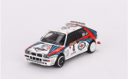 1:64 1/64 Lancia Delta HF Integrale Evoluzione No 4 Winner Rally Monte Carlo Auriol Occelli 1992 Martini white Tarmac
