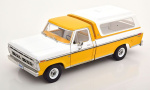 1:18 1/18 Ford F 100 Pick Up Closed 1976 yellow white Greenlight