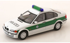 1:18 1/18 BMW E46 Serija 3 Policijski Limuzina 1999 2005 bijelo zeleni KK Scale