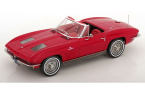 1:18 1/18 Chevrolet Corvette C2 Stingray Cabriolet 1963 1967 red Norev