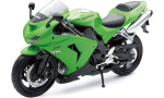 1:12 1/12 Kawasaki Ninja ZX 10R 2006 2007 zeleno crni New-Ray