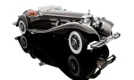 1:12 1/12 Mercedes W29 500K Special Kabriolet 1934 1940 tamno smeđi Bauer Exclusive
