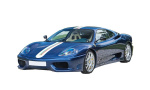 1:18 1/18 Ferrari 360 Challenge Stradale with italian flag 2003 2004 blue Tour de France BBR-Models