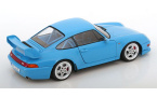 1:18 1/18 Porsche 993 911 Clubsport 1993 1998 riviera plavi Solido