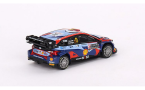 1:64 1/64 Hyundai i20 N Reli1 WRT No 11 Treći Reli Monte Carlo Neuville Wydaeghe 2023 Shell Mobis Mini GT